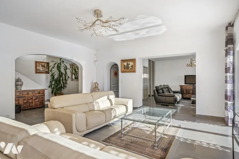Villa avec vue mer et lac — photographie 2